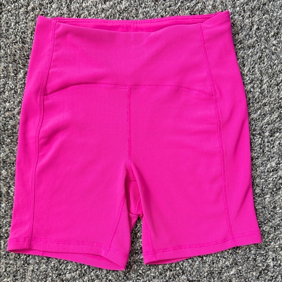 Spyder Vibrant Pink Bike Shorts - Picture 1 of 5